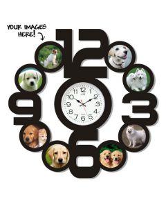 Circular Clock Personalized Photo Frame by Urban Chakkar